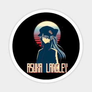 asuka langley Magnet